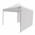 Impact Canopy 10-Foot Canopy Tent Wall Set, 1 Solid Sidewall and 1 Middle Zipper Sidewall Only, White 033000001